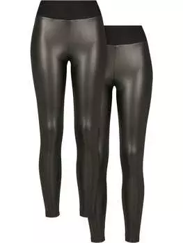 Леггинсы Urban Classics, цвет black+black