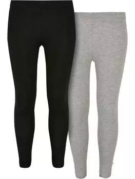 Леггинсы Urban Classics, цвет black/grey