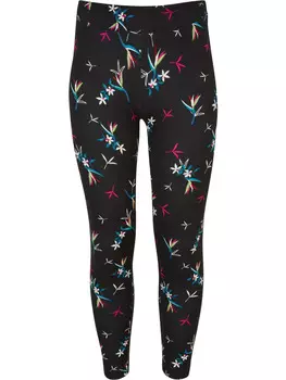 Леггинсы Urban Classics, цвет blackfloret
