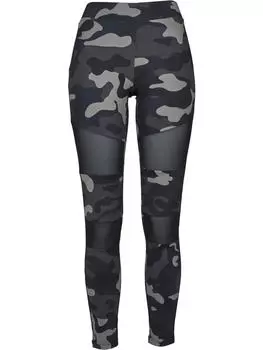 Леггинсы Urban Classics, цвет darkcamo/blk