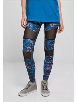 Леггинсы Urban Classics, цвет digital duskviolet camo