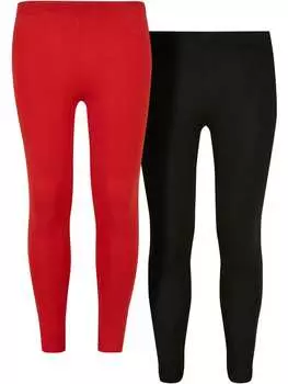 Леггинсы Urban Classics, цвет hugered/black