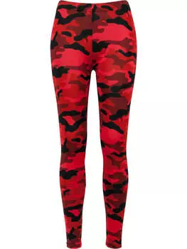 Леггинсы Urban Classics, цвет red camo