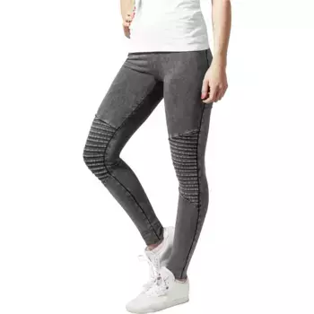 Леггинсы Urban Classics Denim Big, серый