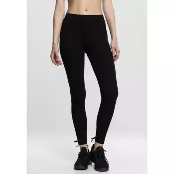 Леггинсы Urban Classics Laced, черный