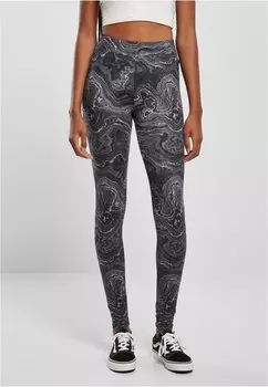 Леггинсы Urban Classics Soft Aop, мазут