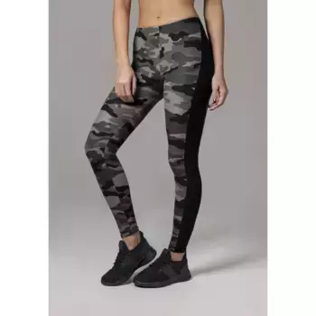 Леггинсы Urban Classics Stripe, черный