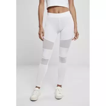 Леггинсы Urban Classics Tech Mesh, белый