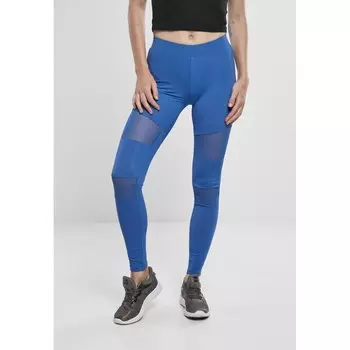 Леггинсы Urban Classics Tech Mesh, синий