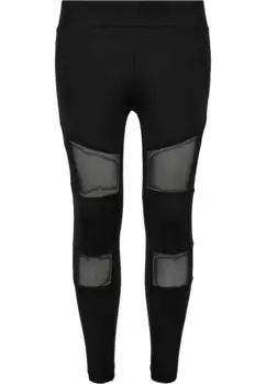 Леггинсы URBAN CLASSICS " Urban Classics Women's Girls Tech Mesh Leggings" (1 шт.), черный