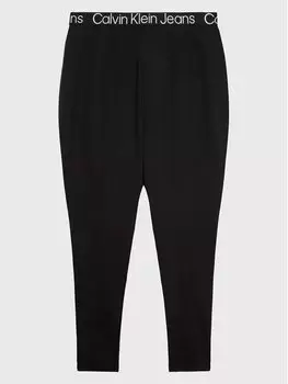 Леггинсы узкого кроя Calvin Klein, черный