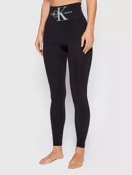 Леггинсы узкого кроя Calvin Klein, черный