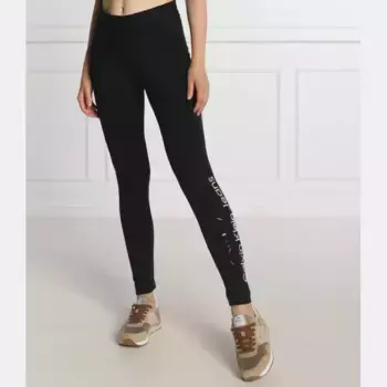 Леггинсы узкого кроя Calvin Klein, черный