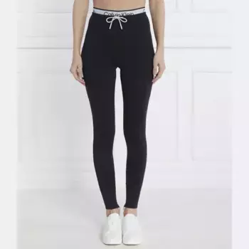 Леггинсы узкого кроя Calvin Klein, черный