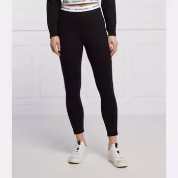 Леггинсы узкого кроя Calvin Klein, черный