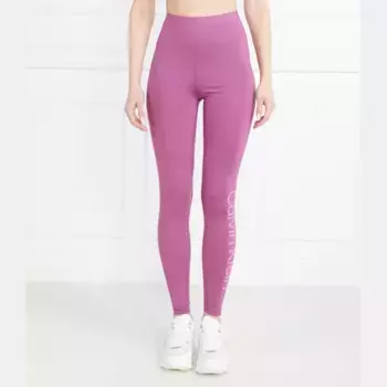 Леггинсы узкого кроя Calvin Klein, фиолетовый