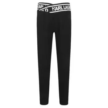 Леггинсы узкого кроя Karl Lagerfeld, черный