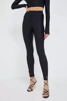 Леггинсы Versace Jeans Couture, черный