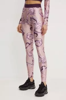 Леггинсы Versace Jeans Couture, розовый