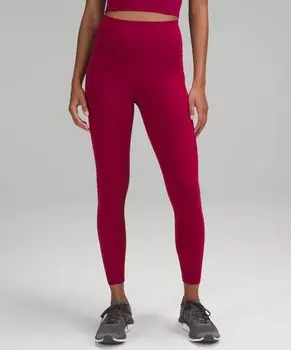 Леггинсы Wunder Train с высокой посадкой и карманами Lululemon