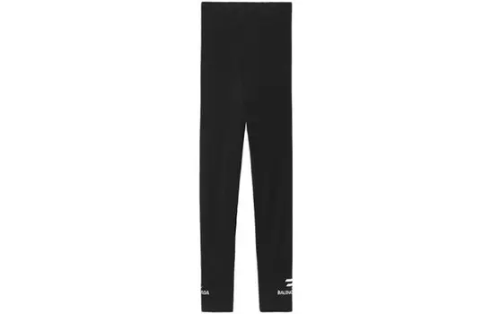 Леггинсы женские черные Balenciaga