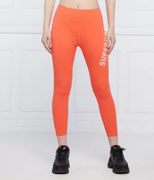 Леггинсы женские Superdry с логотипом, оранжевый