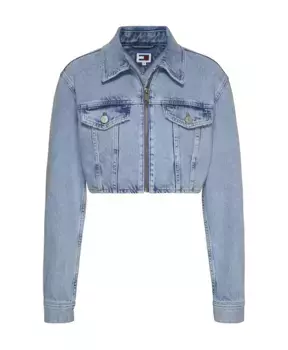 Легкая джинсовая куртка Tommy Hilfiger, синий