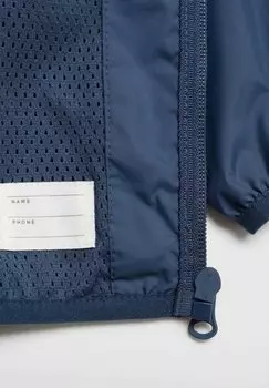 Легкая куртка Nadir Mango Kids, темно-синий