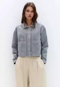 Легкая куртка PULL&BEAR, синий