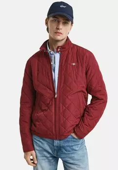 Легкая куртка QUILTED GANT, красный