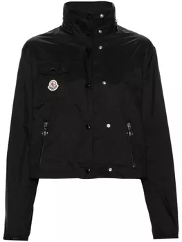 Легкая куртка с логотипом Moncler, черный