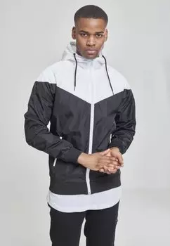Легкая куртка Urban Classics ARROW WINDRUNNER, цвет Blk/Wht