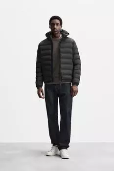 Легкая куртка ZARA, черный