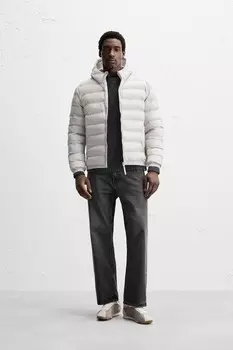 Легкая куртка ZARA, серый