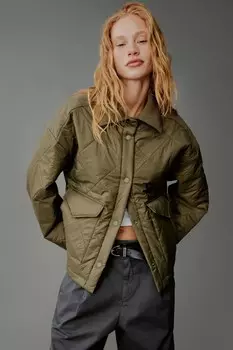 Легкая полевая куртка Gap, зеленый