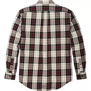 Легкая рубашка Alaskan Guide мужская Filson, белый/черный/красный