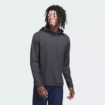 Легкая толстовка с капюшоном Adidas, цвет Black/Grey Six