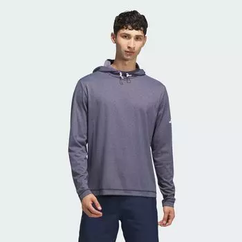 Легкая толстовка с капюшоном Adidas, цвет Collegiate Navy/White