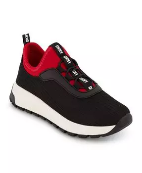 Легкие эластичные кроссовки на шнуровке Little Boys Dillan DKNY, мультиколор