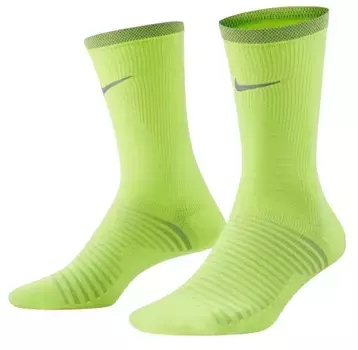 Легкие носки для экипажа Nike Spark, цвет Volt