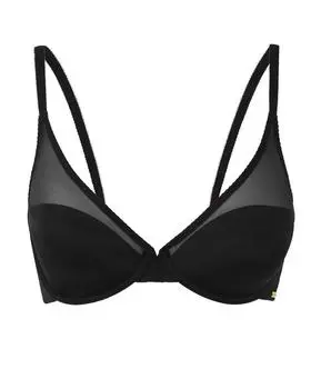 Легкий Мягкий Бюстгальтер Glossies High Apex - Черный Gossard, черный