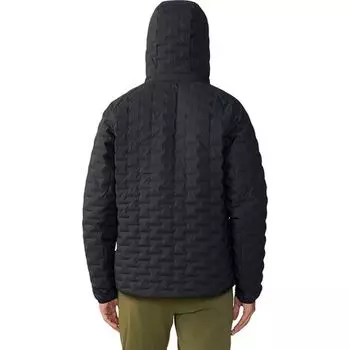 Легкий пуловер с капюшоном Stretchdown мужской Mountain Hardwear, черный