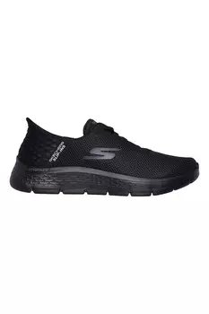 Легко надеваемые спортивные кроссовки Go Walt Fles из сетки с логотипом Skechers, черный