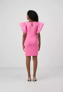Легкое платье VMOLGA FLARED SLEEVE SHORT DRESS Vero Moda, розовый
