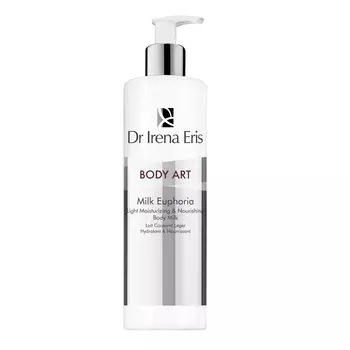 Легкое увлажняющее и питательное молочко для тела body art milk euphoria body milk Dr Irena Eris, 400 мл