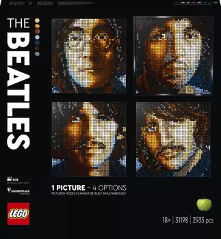 LEGO Art, блоки, The Beatles, 31198