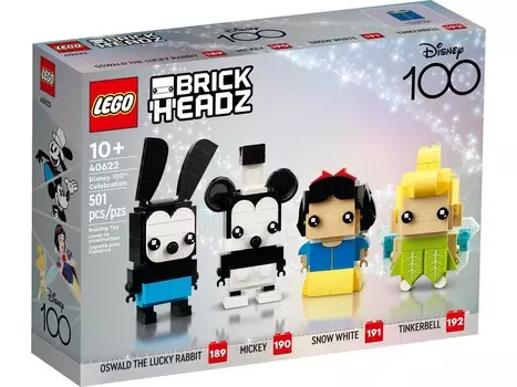 LEGO BrickHeadz 40622 Дисней — 100 лет со дня рождения