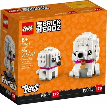 LEGO BrickHeadz, кубики, Пудель, 40546