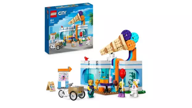 Lego City Кафе-мороженое