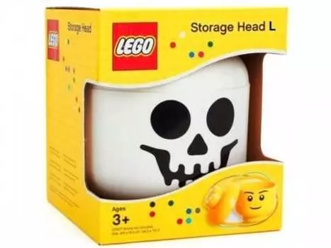LEGO Classic, Box 40321728 Скелет-контейнер с большой головой, L